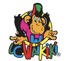 LC Waikiki’nin güncel renkli logosu: muza tutunan çizgi film maymunu